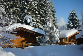 Holiday homes in the hotel garden near Kitzbühel